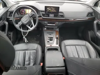 2018 Audi Q5 Premium Plus with VIN WA1BNAFY7J2182695, listed as a Copart auction lot 63840165 with 88,142 mi miles and Salvage title. Bid and sale history available at DreamBid. Image 8.