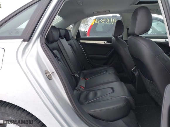 2009 Audi A4 2.0T Prem Plus with VIN WAUSF78K59N013863, listed as a IAAI auction lot 41185468 with 1 mi miles. Bid and sale history available at carsss.com. Image 8.