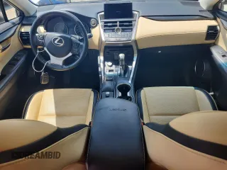 2016 Lexus NX 200t with VIN JTJYARBZ7G2036036, listed as a Copart auction lot 62380235 with 143,487 mi miles and Salvage title. Bid and sale history available at DreamBid. Image 8.