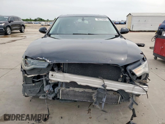 2016 Audi A6 Premium Plus with VIN WAUFGAFC0GN002774, listed as a Copart auction lot 52775355 with 140,188 mi miles and Salvage Title. Bid and sale history available at DreamBid. Image 5.