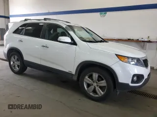 2013 Kia Sorento EX with VIN 5XYKUCA65DG409953, listed as a Copart auction lot 52755895 with 124,001 mi miles and Salvage Title. Bid and sale history available at carsss.com. Image 4.