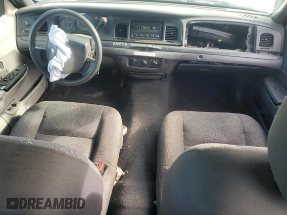 2005 Ford Police Interceptor with VIN 2FAHP71W55X174056, listed as a Copart auction lot 55501955 with 330,613 mi miles and Salvage title. Bid and sale history available at DreamBid. Image 8.