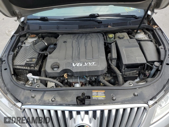 2010 Buick LaCrosse CXL with VIN 1G4GC5EG4AF205811, listed as a Copart auction lot 59100625 with 100,217 mi miles and Salvage title. Bid and sale history available at DreamBid. Image 11.
