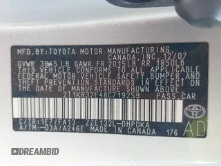 2008 Toyota Matrix STD with VIN 2T1KR32E48C719259, listed as a IAAI auction lot 42018448 with 157,727 mi miles and . Bid and sale history available at DreamBid. Image 9.