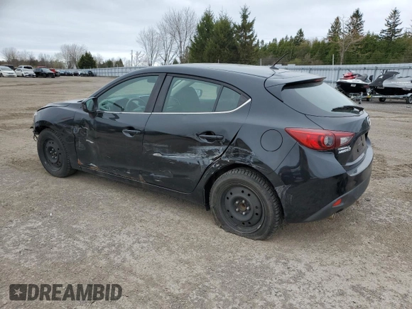 2015 Mazda 3 i Touring with VIN 3MZBM1L77FM210240, listed as a Copart auction lot 53860425 with Not provided miles and Salvage title. Bid and sale history available at DreamBid. Image 2.