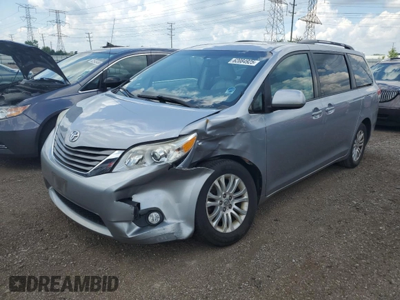 2011 Toyota Sienna XLE AAS с VIN 5TDYK3DCXBS169073, выставлен на аукционе Copart как лот 62084925 с пробегом 153 888 миль миль и Списание • Salvage title. История ставок и продаж доступна на DreamBid. Изображение 1.