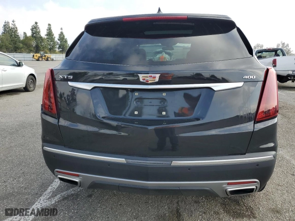 2020 Cadillac XT5 Premium Luxury FWD with VIN 1GYKNCRS7LZ192284, listed as a Copart auction lot 45610235 with 86,779 mi miles and Salvage Title. Bid and sale history available at carsss.com. Image 6.