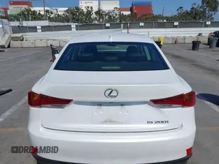 2017 Lexus IS 200t with VIN JTHBA1D20H5051051, listed as a IAAI auction lot 42142240 with 92,002 mi miles and . Bid and sale history available at DreamBid. Image 15.