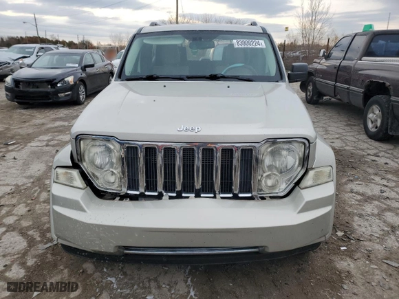 2009 Jeep Liberty Limited with VIN 1J8GN58K09W526618, listed as a Copart auction lot 83000224 with 109,705 mi miles and Salvage Title. Bid and sale history available at carsss.com. Image 5.
