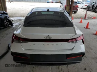 2024 Hyundai Elantra SEL with VIN KMHLM4DG9RU764026, listed as a Copart auction lot 52707325 with 13,660 mi miles and Non Repairable. Bid and sale history available at carsss.com. Image 6.