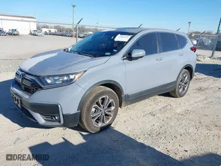 2021 Honda CR-V EX with VIN 2HKRW2H58MH657588, listed as a IAAI auction lot 40989607 with 24,397 mi miles. Bid and sale history available at carsss.com. Image 2.