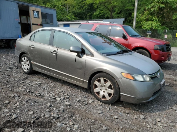 2006 Honda Civic LX z VIN 2HGFA165X6H518462, wystawiony jako Copart lot #59694195 z przebiegiem 101 556 mil mil oraz Czysty tytuł • Clean title. Historia ofert i sprzedaży dostępna na DreamBid. Obrazek 4.