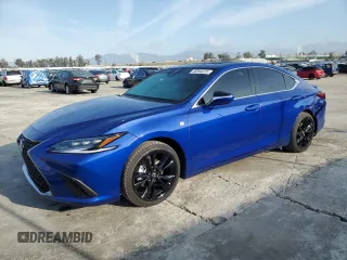 2024 Lexus ES 300h with VIN 58ABA1C12RU040283, listed as a Copart auction lot 45994225 with 5,736 mi miles and Non repairable. Bid and sale history available at DreamBid. Image 1.