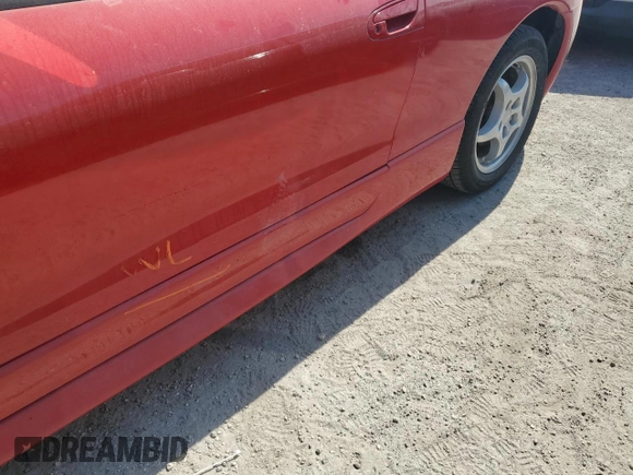 1998 Mitsubishi Eclipse GS with VIN 4A3AX35G7WE012565, listed as a Copart auction lot 76321434 with 0 mi miles and Salvage Title. Bid and sale history available at carsss.com. Image 12.