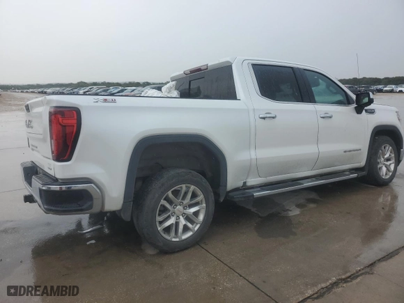 2022 GMC Sierra 1500 Limited SLT with VIN 3GTU9DED0NG142619, listed as a Copart auction lot 69307854 with 0 mi miles and Clean Title. Bid and sale history available at carsss.com. Image 3.