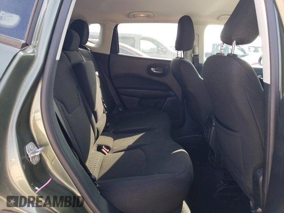 2021 Jeep Compass Sport with VIN 3C4NJDAB4MT510581, listed as a Copart auction lot 43903255 with 67,496 mi miles and Salvage title. Bid and sale history available at DreamBid. Image 11.