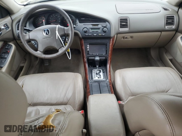 2003 Acura TL with VIN 19UUA56623A062121, listed as a Copart auction lot 52780285 with 219,642 mi miles and Salvage Title. Bid and sale history available at carsss.com. Image 8.