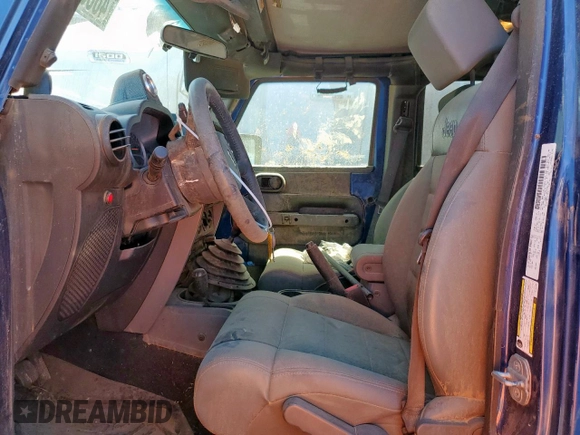 2010 Jeep Wrangler Unlimited Rubicon with VIN 1J4BA6H11AL154703, listed as a Copart auction lot 48301865 with 110,762 mi miles and Non repairable. Bid and sale history available at DreamBid. Image 7.