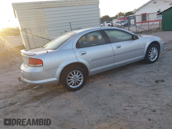 2002 Chrysler Sebring Touring with VIN 1C3AL56R32N100084, listed as a IAAI auction lot 41941075 with 145,187 mi miles and . Bid and sale history available at DreamBid. Image 4.