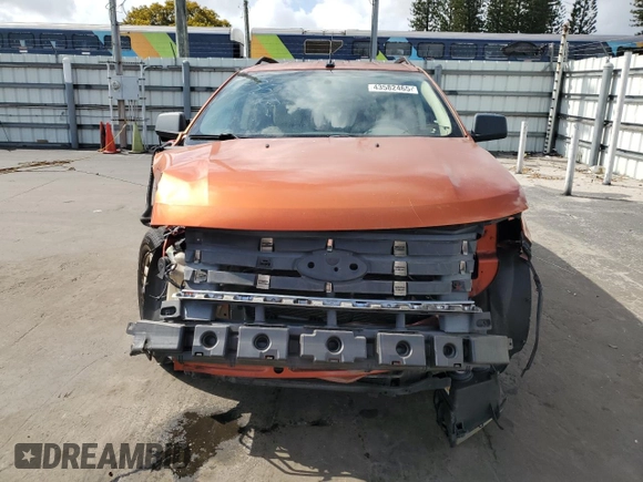 2008 Ford Edge SE with VIN 2FMDK36C48BA54356, listed as a Copart auction lot 43582465 with 80,918 mi miles and Salvage Title. Bid and sale history available at carsss.com. Image 5.