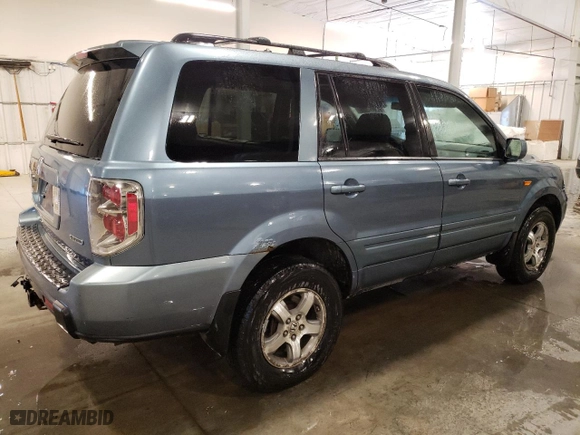 2006 Honda Pilot EX-L with RES with VIN 2HKYF18676H554339, listed as a Copart auction lot 44935225 with 225,171 mi miles and Salvage Title. Bid and sale history available at carsss.com. Image 3.