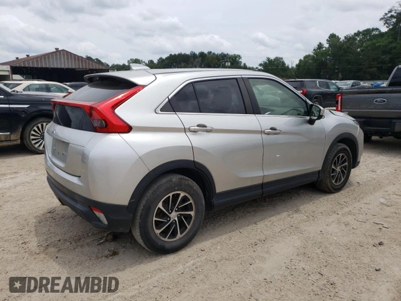 2020 Mitsubishi Eclipse Cross ES z VIN JA4AS3AA0LZ014580, wystawiony jako Copart lot #57569465 z przebiegiem 74 953 mil mil oraz Szkoda całkowita • Salvage title. Historia ofert i sprzedaży dostępna na DreamBid. Obrazek 3.