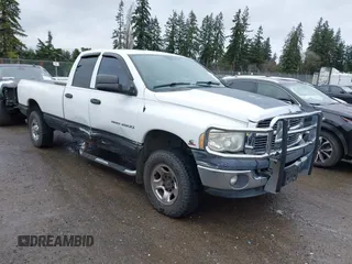2005 Dodge 2500 SLT with VIN 3D7KS28CX5G707046, listed as a IAAI auction lot 41658185 with 213,266 mi miles and . Bid and sale history available at DreamBid. Image 1.