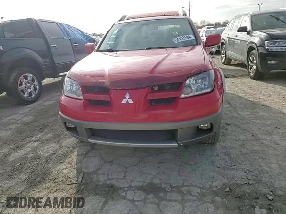 2003 Mitsubishi Outlander XLS with VIN JA4LZ41GX3U023248, listed as a Copart auction lot 84107584 with 121,373 mi miles and Salvage Title. Bid and sale history available at carsss.com. Image 12.