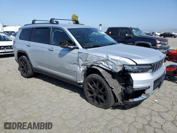 2021 Jeep Grand Cherokee Limited с VIN 1C4RJKBG4M8162344, выставлен на аукционе Copart как лот 55282015 с пробегом 40 263 миль миль и Списание • Salvage title. История ставок и продаж доступна на DreamBid. Изображение 4.