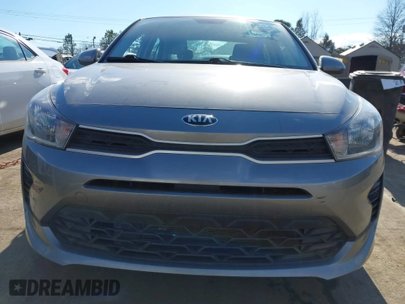 2021 Kia Rio LX with VIN 3KPA24AD0ME395043, listed as a IAAI auction lot 41420234 with 29,068 mi miles. Bid and sale history available at carsss.com. Image 12.