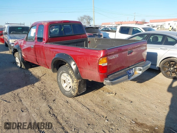 1998 Toyota Tacoma with VIN 4TAWN72NXWZ086401, listed as a IAAI auction lot 41697766 with Not Provided miles and . Bid and sale history available at DreamBid. Image 3.