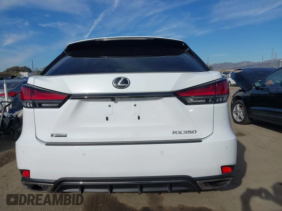 2020 Lexus RX with VIN 2T2YZMDA4LC234425, listed as a IAAI auction lot 41247317 with 20,083 mi miles. Bid and sale history available at carsss.com. Image 16.