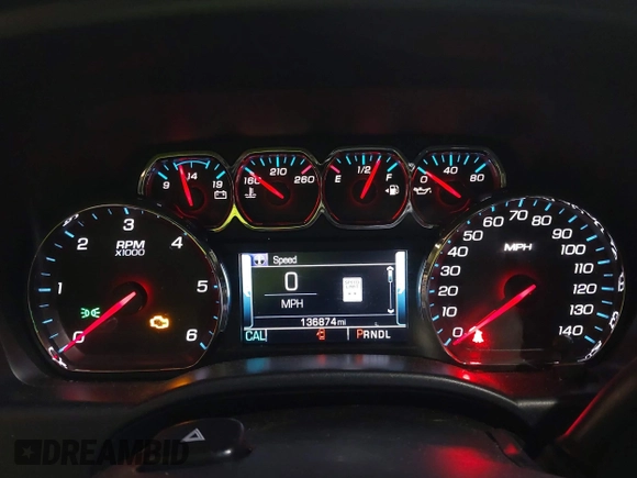 2018 GMC Sierra 1500 SLE z VIN 3GTU2MEC5JG104843, wystawiony jako IAAI lot #42447744 z przebiegiem 136 874 mil mil oraz . Historia ofert i sprzedaży dostępna na DreamBid. Obrazek 7.