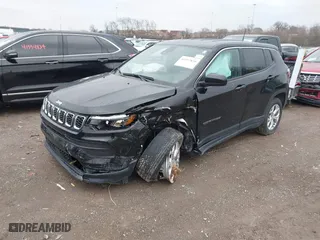 2024 Jeep Compass Sport with VIN 3C4NJDAN5RT166776, listed as a IAAI auction lot 41557839 with 11,821 mi miles. Bid and sale history available at carsss.com. Image 17.