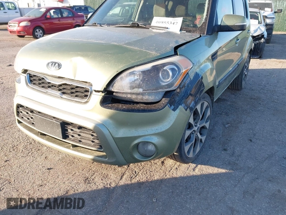 2012 Kia Soul + with VIN KNDJT2A6XC7453032, listed as a IAAI auction lot 40955347 with 155,804 mi miles. Bid and sale history available at carsss.com. Image 12.