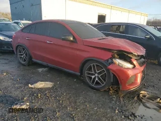 2016 Mercedes-Benz GLE 450 AMG with VIN 4JGED6EB3GA021464, listed as a Copart auction lot 86598694 with 80,910 mi miles and Salvage title. Bid and sale history available at DreamBid. Image 4.
