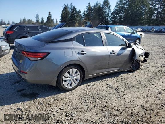 2023 Nissan Sentra S z VIN 3N1AB8BV6PY291564, wystawiony jako Copart lot #53405815 z przebiegiem 18 579 mil mil oraz Szkoda całkowita • Salvage title. Historia ofert i sprzedaży dostępna na DreamBid. Obrazek 3.