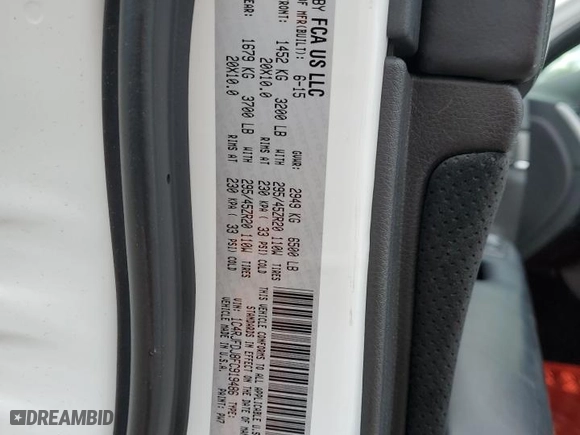2015 Jeep Grand Cherokee SRT with VIN 1C4RJFDJ8FC919486, listed as a Copart auction lot 76821994 with 114,944 mi miles and Salvage Title. Bid and sale history available at carsss.com. Image 12.
