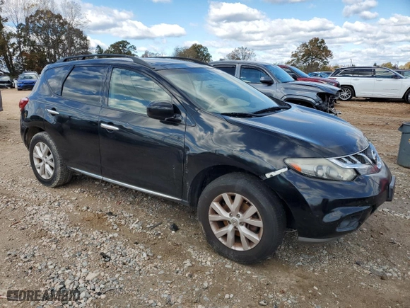 2011 Nissan Murano SL with VIN JN8AZ1MW4BW179985, listed as a Copart auction lot 81029644 with 144,221 mi miles and Salvage Title. Bid and sale history available at carsss.com. Image 4.