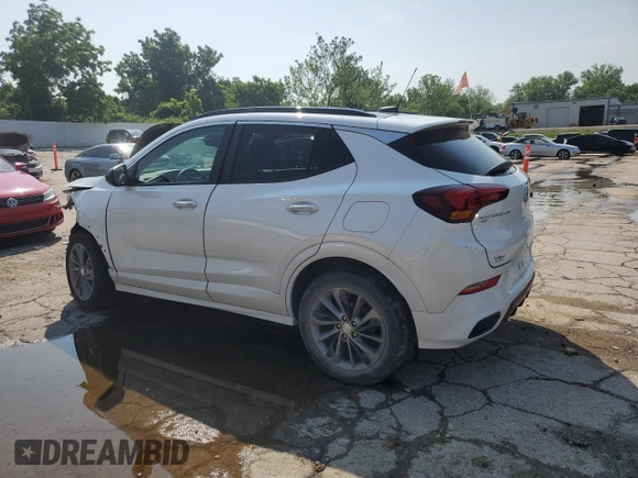 2020 Buick Encore GX Select with VIN KL4MMESL6LB119233, listed as a Copart auction lot 60217445 with 58,525 mi miles and Salvage title. Bid and sale history available at DreamBid. Image 2.