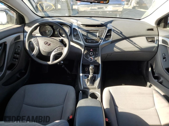 2016 Hyundai Elantra SE с VIN KMHDH4AE7GU503440, выставлен на аукционе Copart как лот 87760295 с пробегом Не указан миль и На запчасти • Non repairable. История ставок и продаж доступна на DreamBid. Изображение 8.