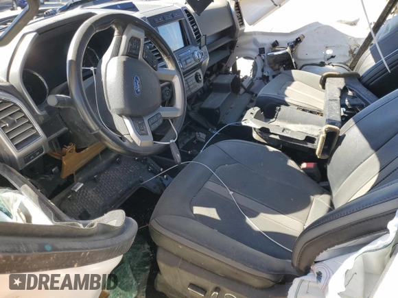 2018 Ford F-150 XL with VIN 1FTEW1EG9JFD30234, listed as a Copart auction lot 52630995 with 0 mi miles and Salvage Title. Bid and sale history available at carsss.com. Image 7.