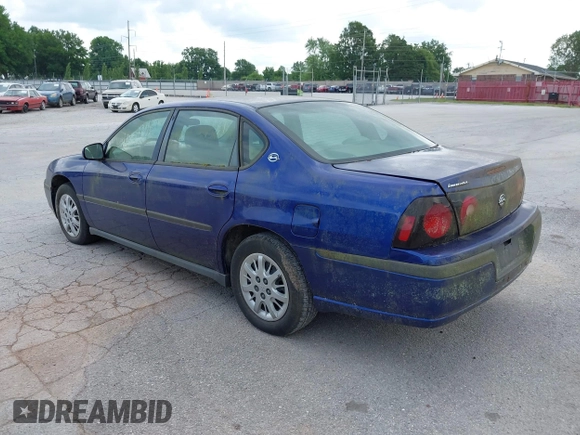 2005 Chevrolet Impala с VIN 2G1WF52E559350258, выставлен на аукционе IAAI как лот 42542756 с пробегом 227 966 миль миль и . История ставок и продаж доступна на DreamBid. Изображение 3.