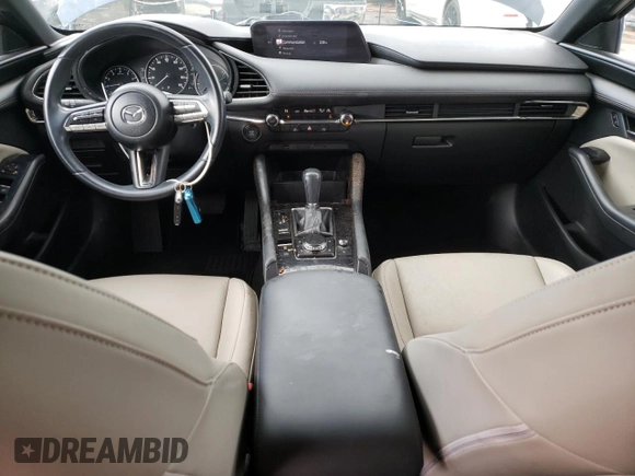 2019 Mazda Mazda3 Hatchback with VIN JM1BPAJM0K1136007, listed as a Copart auction lot 45715503 with 35,623 mi miles. Bid and sale history available at carsss.com. Image 8.