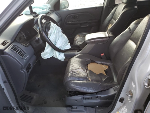 2003 Honda Pilot EX with VIN 2HKYF18793H566223, listed as a Copart auction lot 43033495 with 0 mi miles and Clean Title. Bid and sale history available at carsss.com. Image 7.