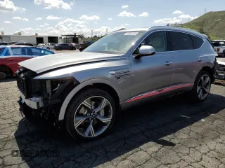 2025 Genesis GV80 Prestige z VIN KMUHEESC2SU269604, wystawiony jako Copart lot #51660165 z przebiegiem 256 mil mil oraz Szkoda całkowita • Salvage title. Historia ofert i sprzedaży dostępna na DreamBid. Obrazek 1.