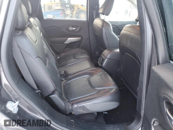 2017 Jeep Cherokee Trailhawk L Plus with VIN 1C4PJMBS2HD228037, listed as a Copart auction lot 41365075 with 84,479 mi miles and Salvage Title. Bid and sale history available at carsss.com. Image 11.