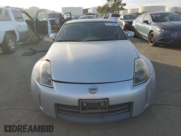 2008 Nissan 350Z with VIN JN1BZ34D28M706200, listed as a Copart auction lot 87115684 with 159,185 mi miles and Clean Title. Bid and sale history available at carsss.com. Image 5.