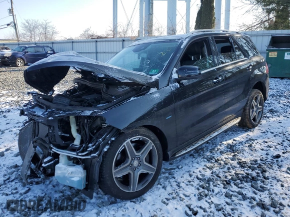 2016 Mercedes-Benz GLE 550e z VIN 4JGDA6DB0GA738765, wystawiony jako Copart lot #88605425 z przebiegiem Nie podano mil oraz Szkoda całkowita • Salvage title. Historia ofert i sprzedaży dostępna na DreamBid. Obrazek 1.