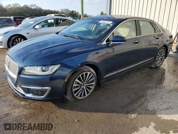 2017 Lincoln MKZ Hybrid Select with VIN 3LN6L5LU6HR656966, listed as a Copart auction lot 43932215 with 98,319 mi miles and Salvage Title. Bid and sale history available at DreamBid. Image 1.